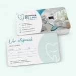 Afspraakkaartjes - afbeelding 1 - dwcprint-production