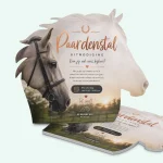 Gestanste flyers met foliedruk - afbeelding 3 - dwcprint-production