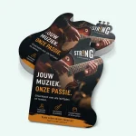 Gestanste flyers - afbeelding 3 - dwcprint-production