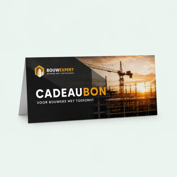 Gevouwen cadeaubonnen
