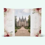 Gevouwen trouwkaarten - afbeelding 1 - dwcprint-production