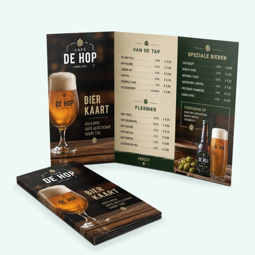 Goedkope folders - dwcprint