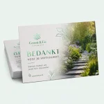 Goedkope kaarten met foliedruk - afbeelding 1 - dwcprint