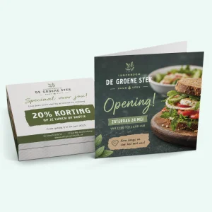 gevouwen kaarten
