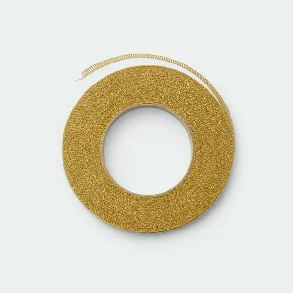 Gouden lint met glitter
