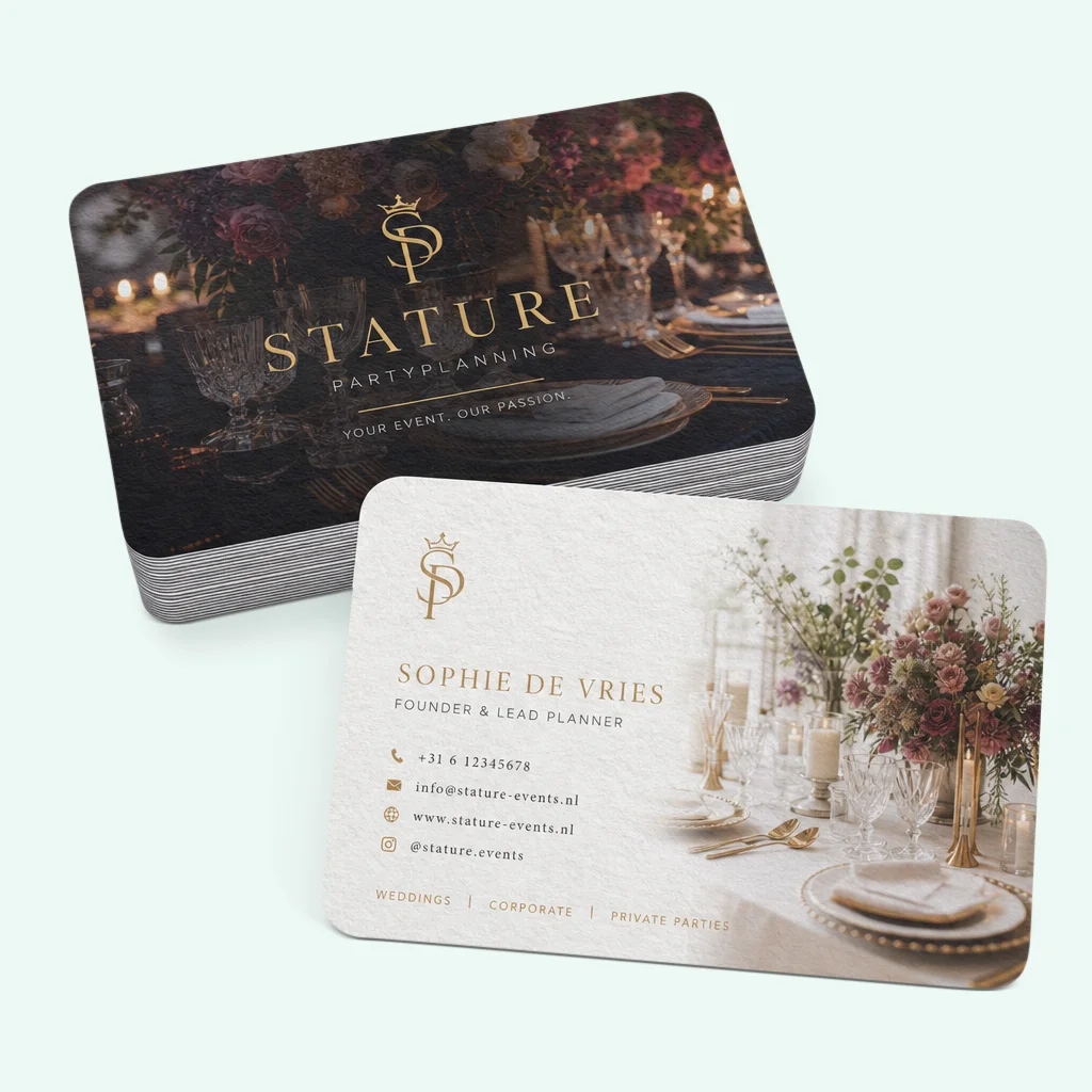 Luxe visitekaartjes - dwcprint