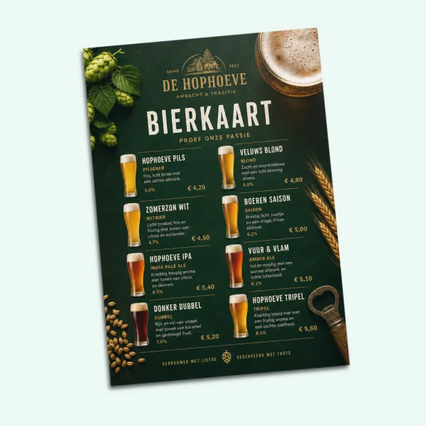 Menukaarten