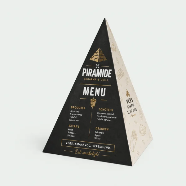 tafelkaarten piramide