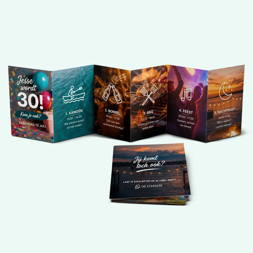 Speciaal gevouwen kaarten - dwcprint-production