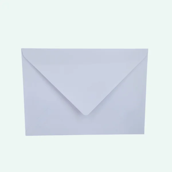 Wenskaartenvelop 110 x 156 mm babyblauw