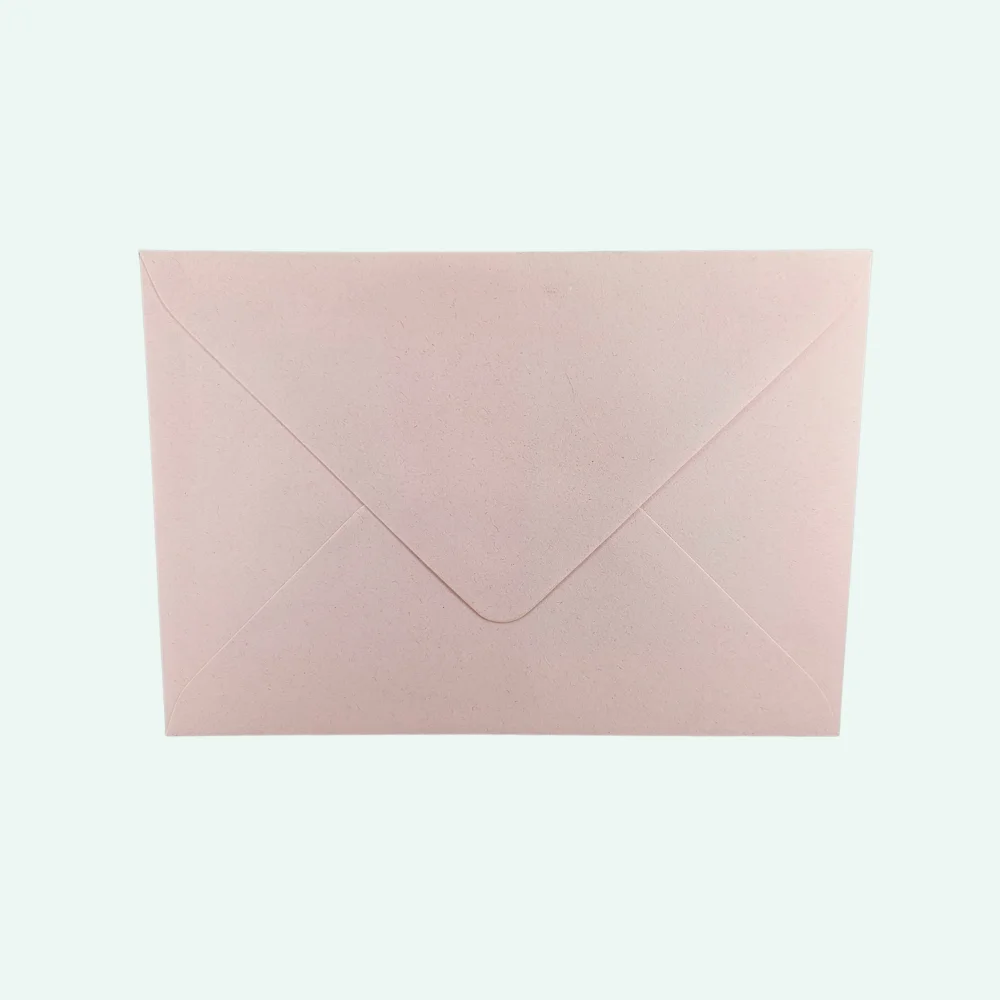 Wenskaartenvelop 110 x 156 mm babyrose - dwcprint