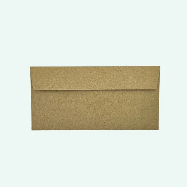 Wenskaartenvelop 110 x 220 mm EA5/6 kraft