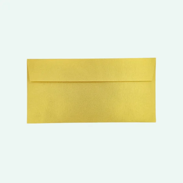 Wenskaartenvelop 110 x 220 mm EA5/6 goud