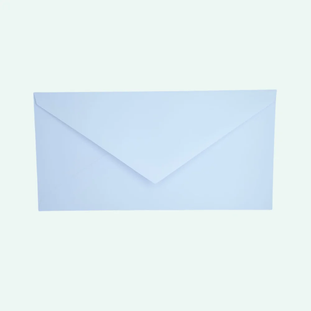 Wenskaartenvelop 110 x 220 mm EA5/6 wit - dwcprint