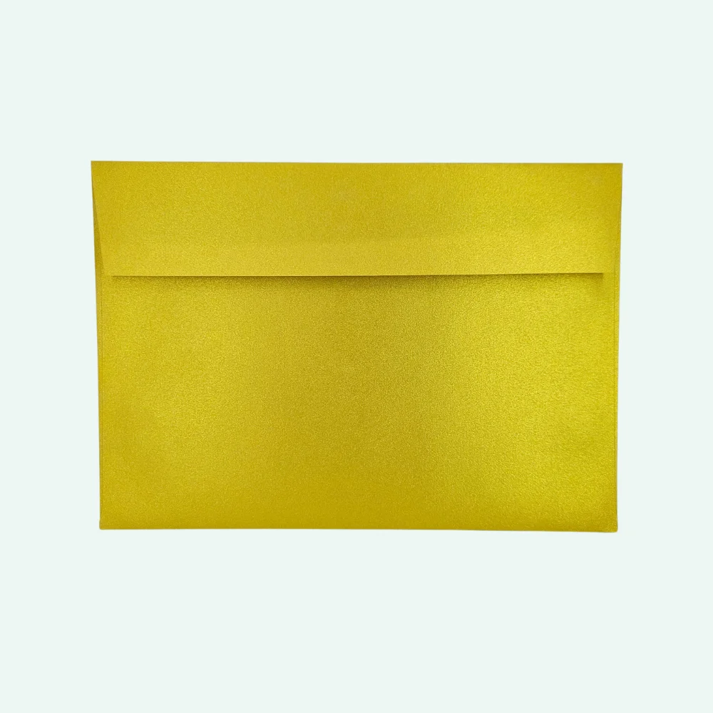 Wenskaartenvelop 114 x 162 mm C6 goud - dwcprint