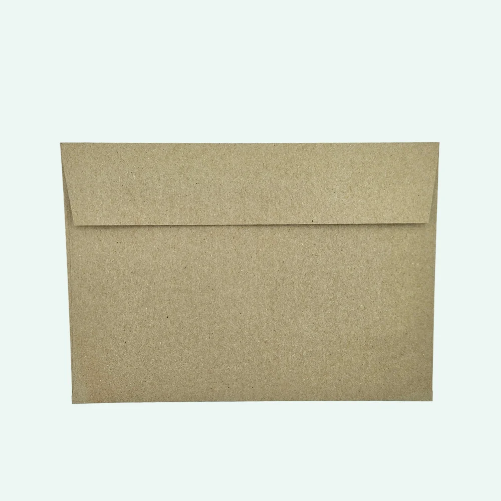 Wenskaartenvelop 114 x 162 mm C6 kraft - dwcprint