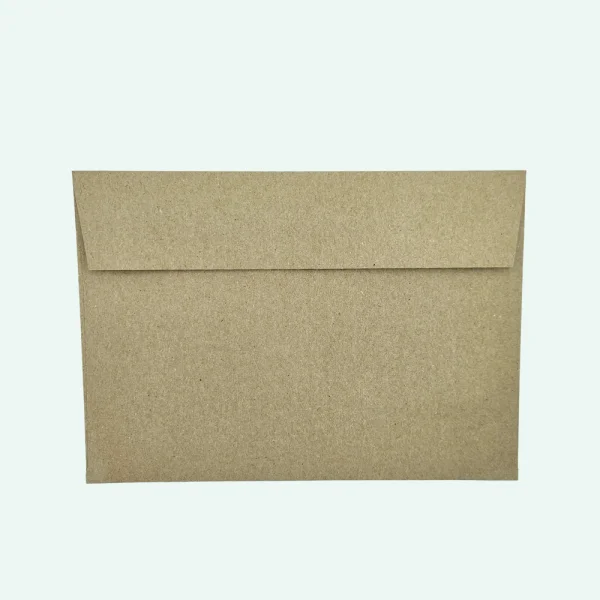 Wenskaartenvelop 114 x 162 mm C6 kraft