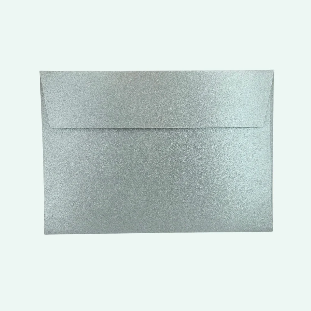 Wenskaartenvelop 114 x 162 mm C6 zilver - dwcprint