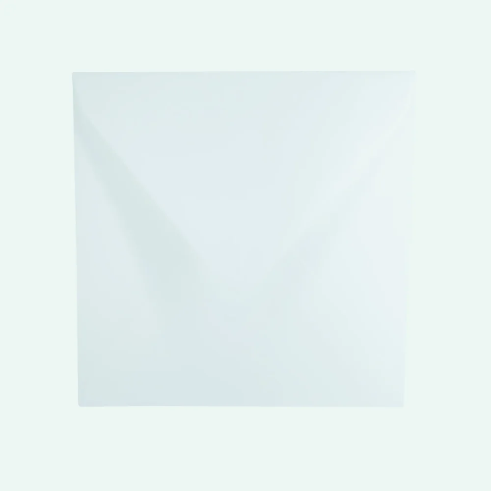 Wenskaartenvelop 140 x 140 mm crème - dwcprint